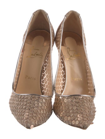 Christian Louboutin Sequins Sequin Embellishments Pumps