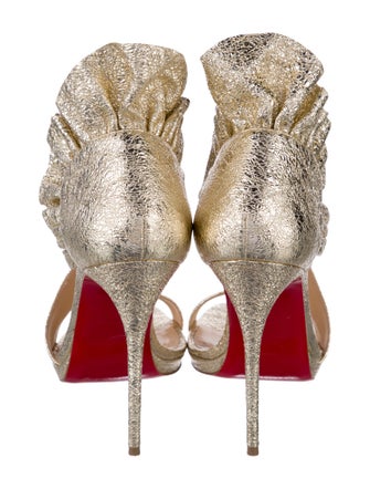 Christian Louboutin Colankle 120 Leather Sandals