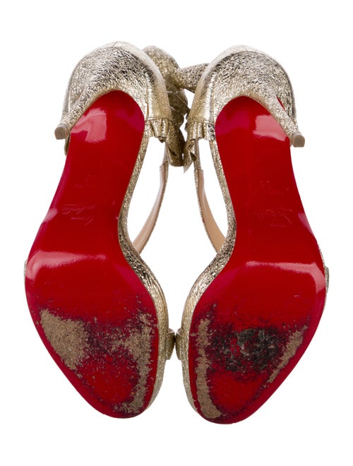 Christian Louboutin Colankle 120 Leather Sandals