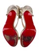 Christian Louboutin Colankle 120 Leather Sandals