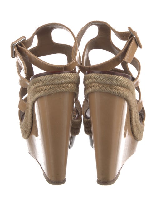 Christian Louboutin Patent Leather T-Strap Sandals