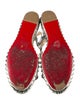 Christian Louboutin Pyraclou Rockstud Accents Espadrilles