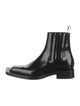 Christian Louboutin Patent Leather Chelsea Boots