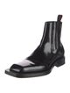 Christian Louboutin Patent Leather Chelsea Boots