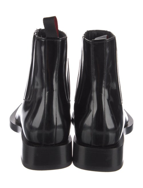 Christian Louboutin Patent Leather Chelsea Boots