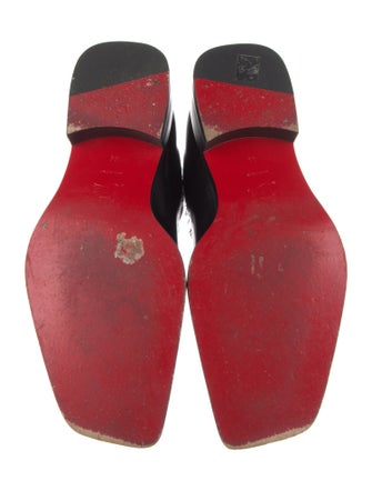 Christian Louboutin Patent Leather Chelsea Boots