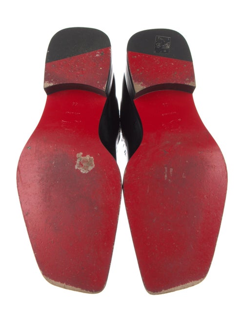 Christian Louboutin Patent Leather Chelsea Boots