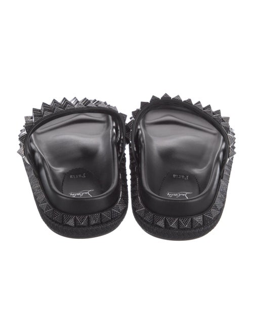 Christian Louboutin Pyra Hallulila Leather Slides