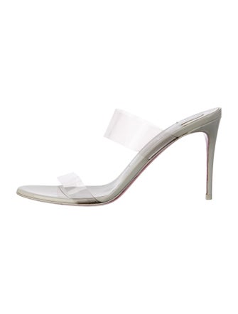 Christian Louboutin PVC Slides