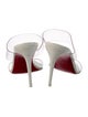 Christian Louboutin PVC Slides