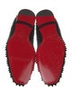 Christian Louboutin Spike Accents Suede Loafers