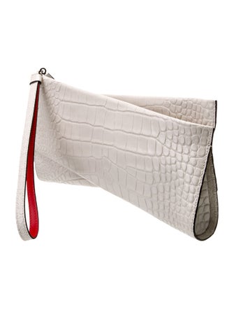 Christian Louboutin Embossed Leather Loubitwist