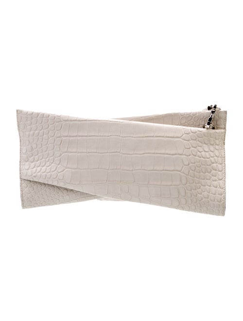 Christian Louboutin Embossed Leather Loubitwist