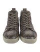 Christian Louboutin Snakeskin Animal Print Sneakers