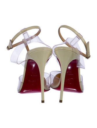 Christian Louboutin Nosy Patent Leather T-Strap Pumps