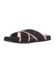 Christian Louboutin Striped Slides