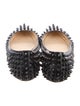 Christian Louboutin Spike Accents Leather Ballet Flats