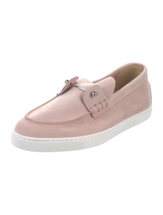 Christian Louboutin Chambeliboat Leather Loafers