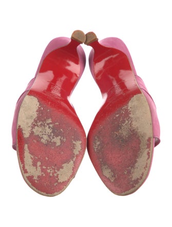 Christian Louboutin Suede Slides