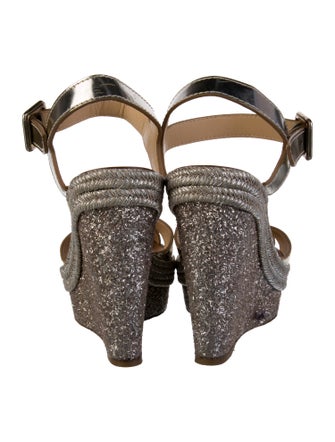 Christian Louboutin Leather Patterned Espadrilles