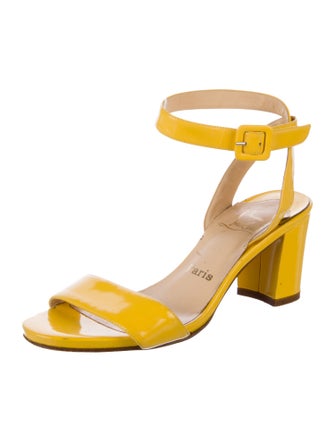Christian Louboutin Patent Leather Sandals