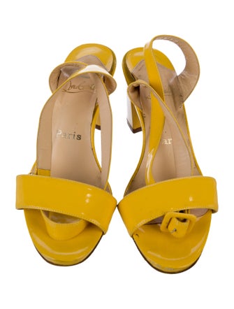 Christian Louboutin Patent Leather Sandals