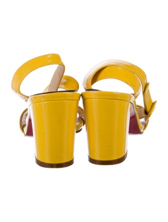 Christian Louboutin Patent Leather Sandals