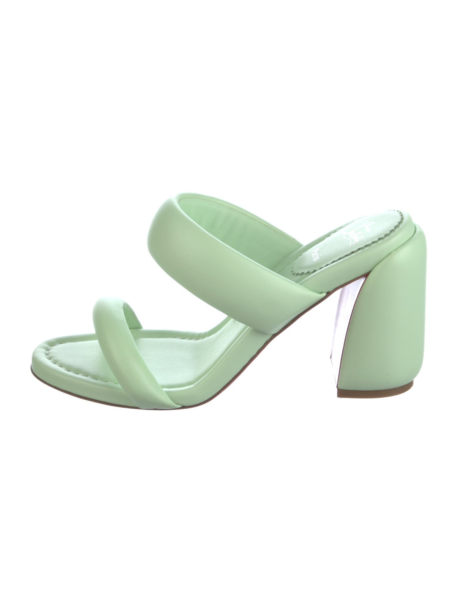 Christian Louboutin Leather Slides