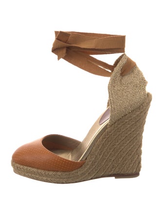 Christian Louboutin Leather Grosgrain Trim D'Orsay Pumps