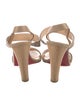 Christian Louboutin Lambskin Slingback Sandals