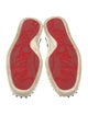 Christian Louboutin Spike Accents Colorblock Pattern Sneakers