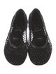 Christian Louboutin Mesh Bow Accents Flats