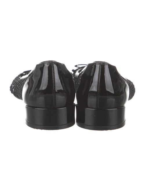 Christian Louboutin Mesh Bow Accents Flats