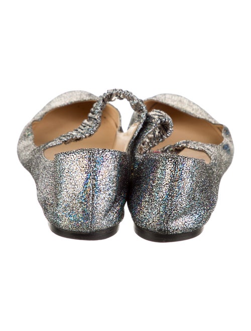 Christian Louboutin Glitter Mary Jane Flats