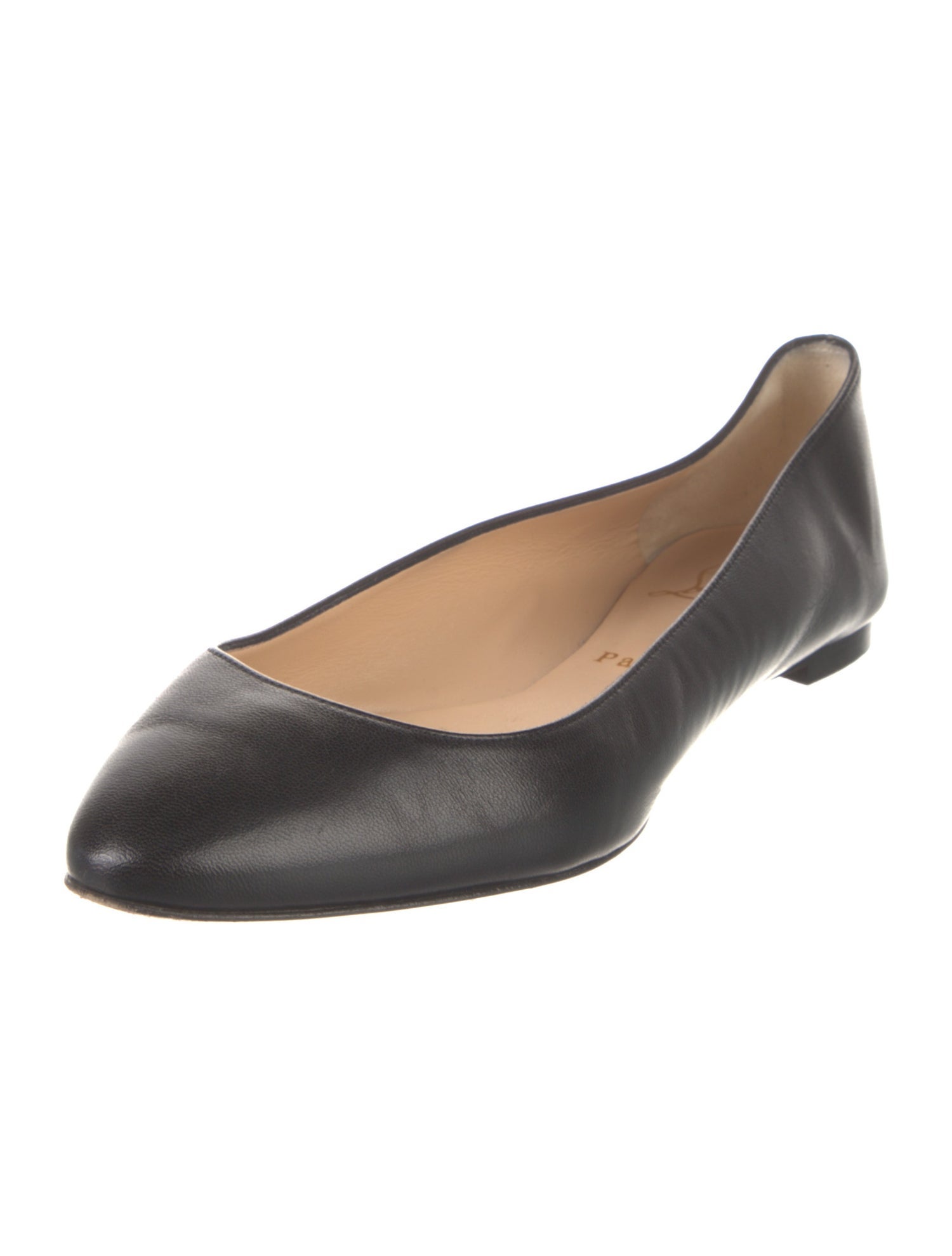 Christian Louboutin Leather Ballet Flats