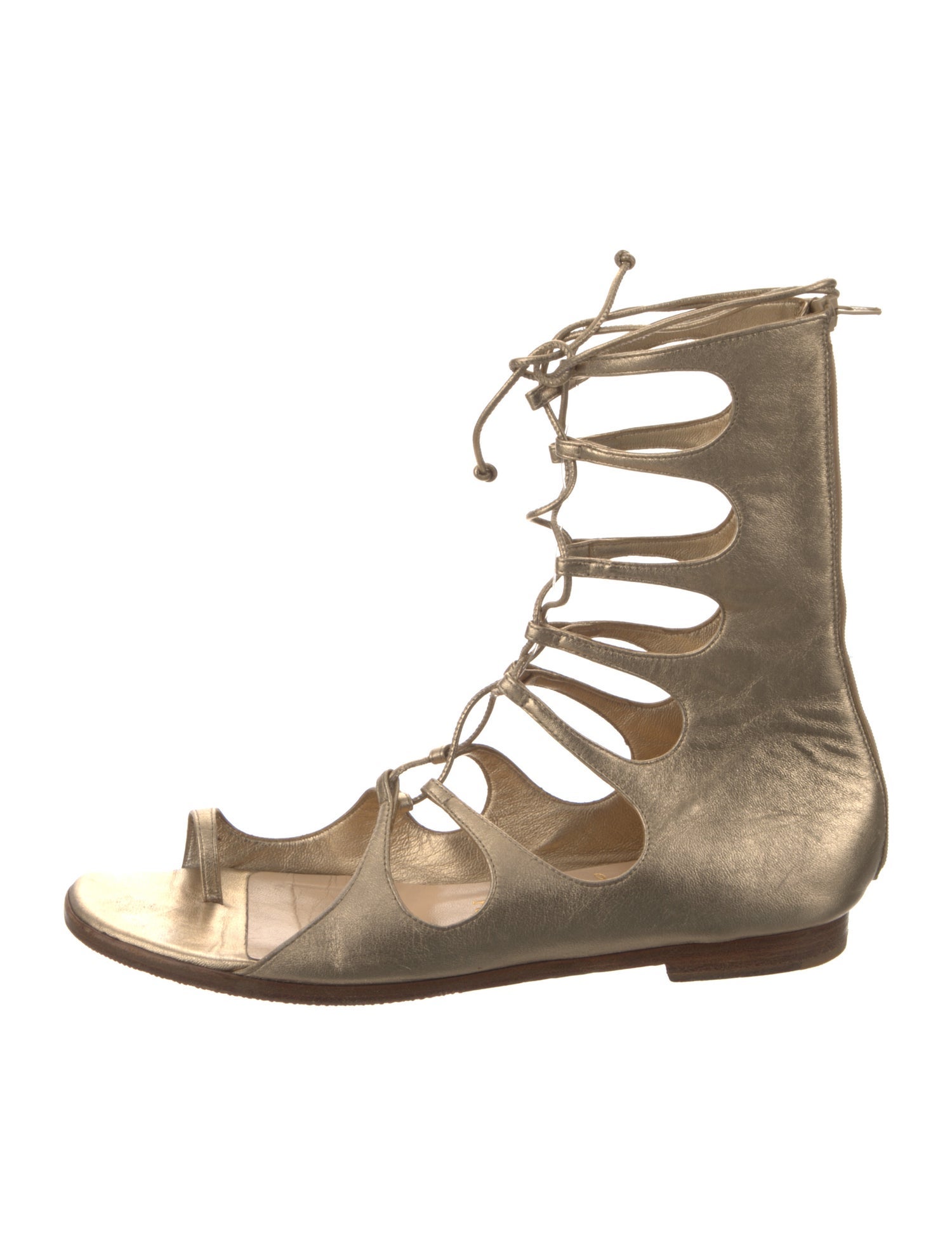 Christian Louboutin Leather Gladiator Sandals