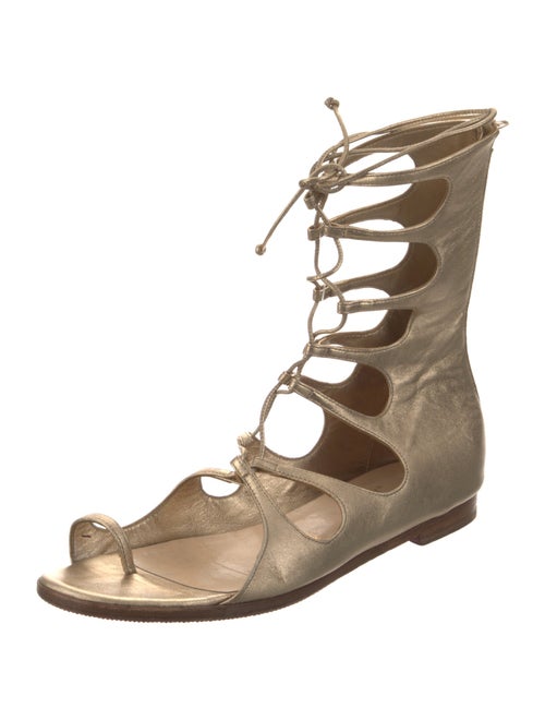Christian Louboutin Leather Gladiator Sandals