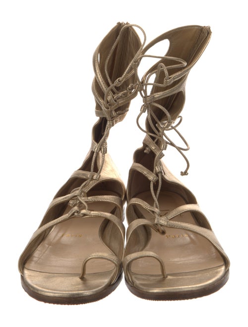Christian Louboutin Leather Gladiator Sandals