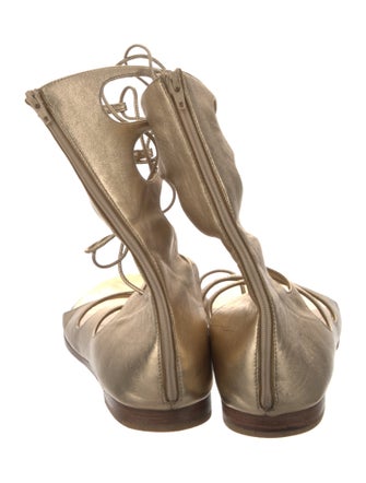 Christian Louboutin Leather Gladiator Sandals