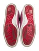 Christian Louboutin Suede Wedge Sneakers
