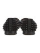 Christian Louboutin Spike Accents Leather Loafers