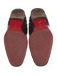 Christian Louboutin Spike Accents Leather Loafers