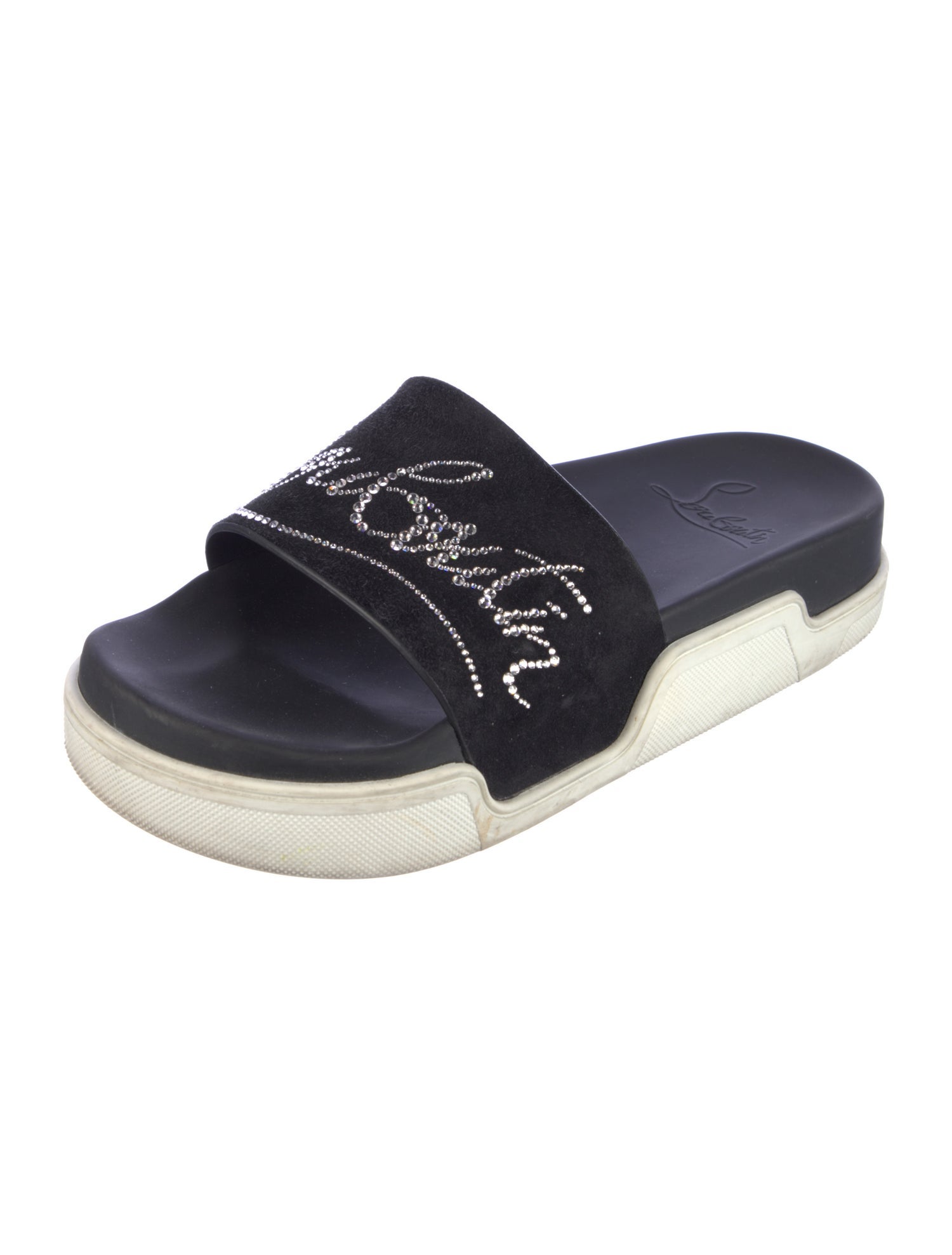 Christian Louboutin Suede Printed Espadrilles