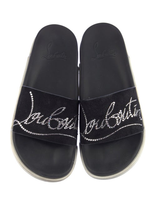 Christian Louboutin Suede Printed Espadrilles