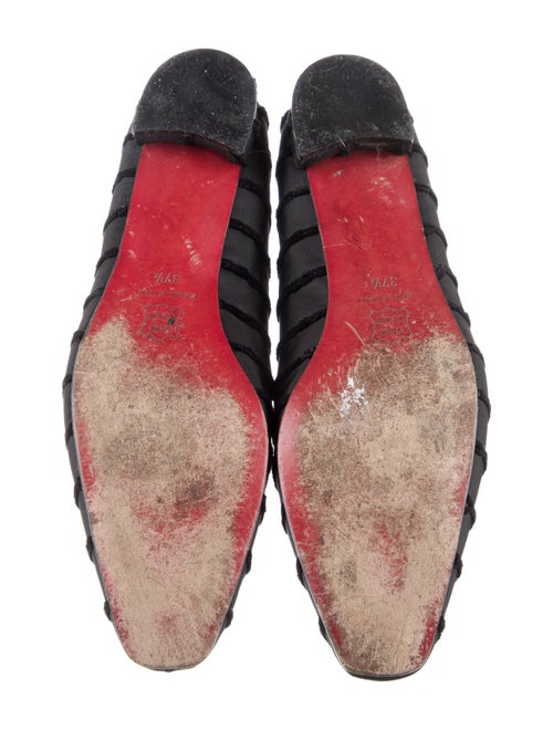 Christian Louboutin Striped Flats