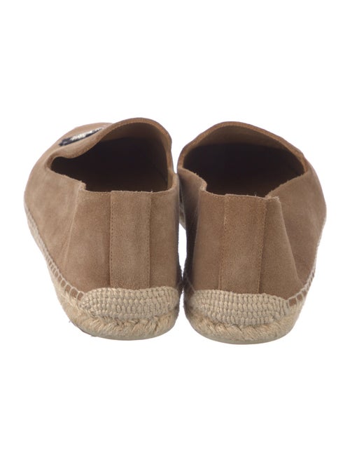 Christian Louboutin Suede Graphic Print Espadrilles