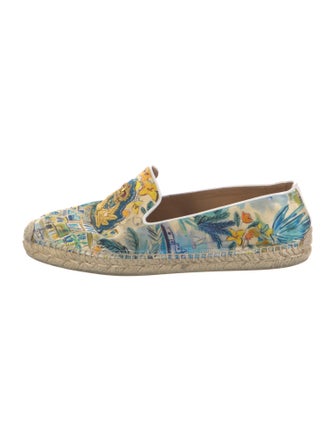 Christian Louboutin Canvas Printed Espadrilles