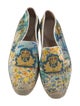 Christian Louboutin Canvas Printed Espadrilles