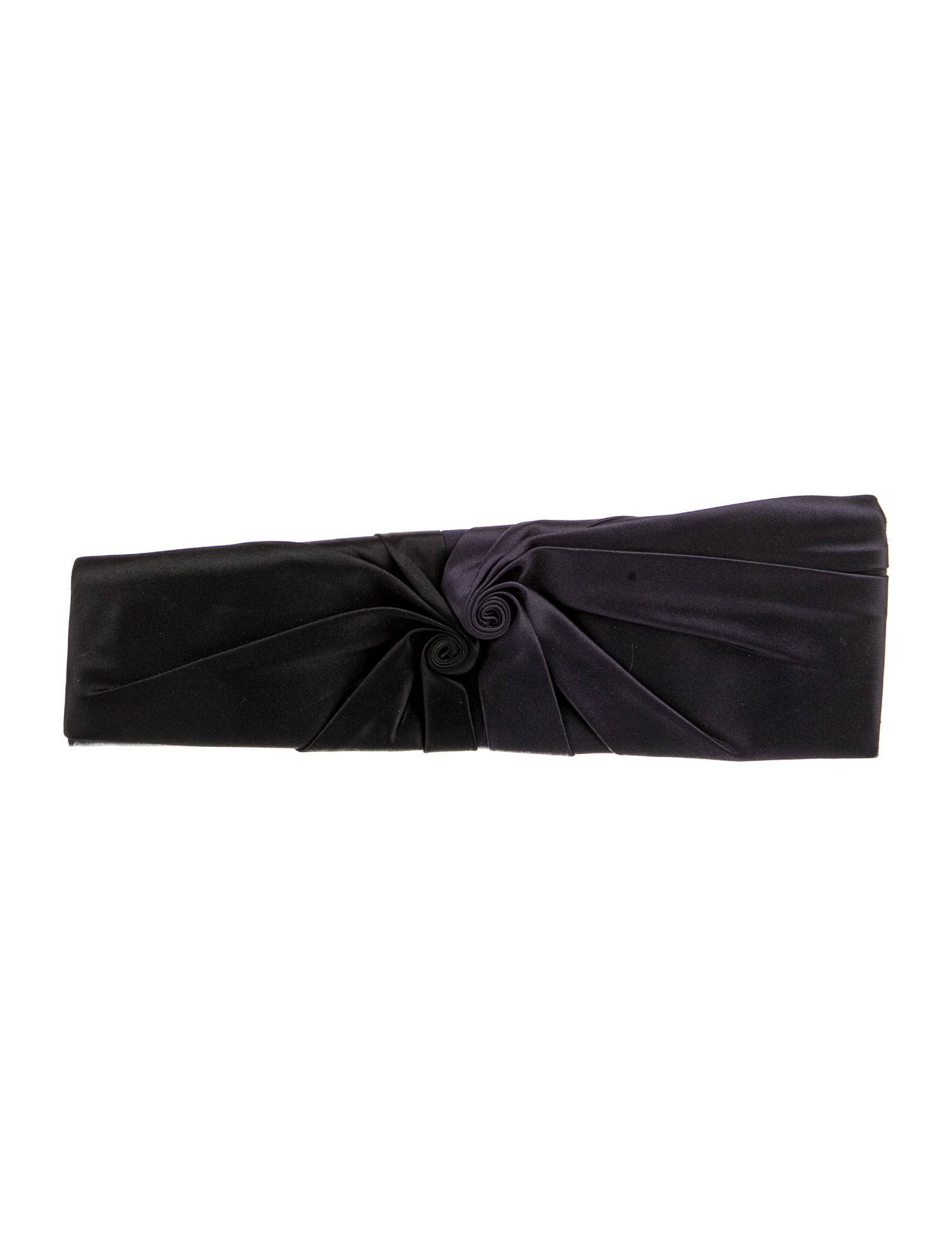 Christian Louboutin Satin Clutch Vintage