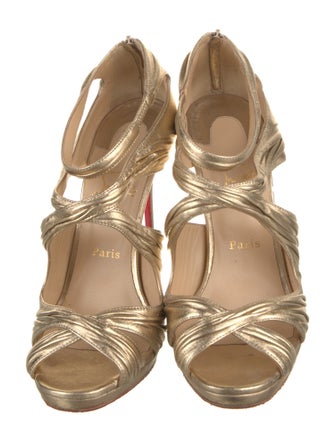 Christian Louboutin Leather Sandals